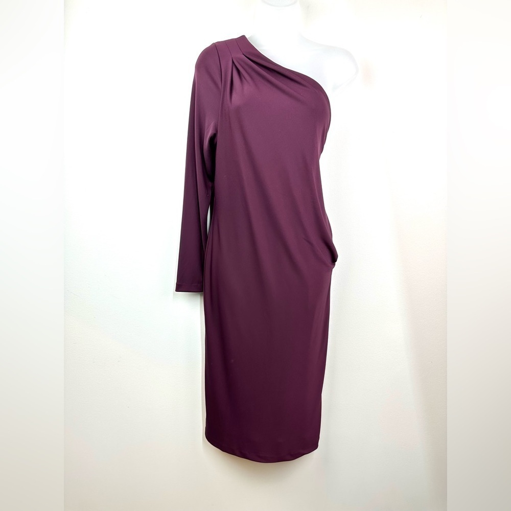 Talbots One-shoulder Long-sleeve Dress Size XL NWT